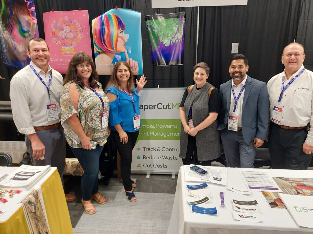 Kristal Cook (RockRoot) with the Datamax sales team