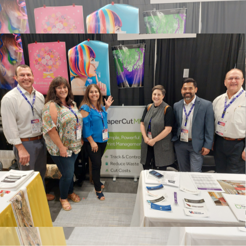 Kristal Cook (RockRoot) with the Datamax sales team