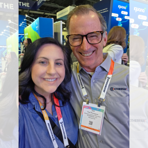 Kristal Cook (RockRoot) and Ted Thompson (EtherFax)